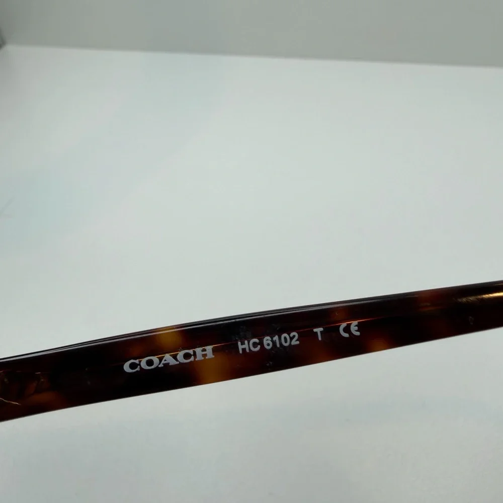 COACH HC6102 T 5120 (DARK‎ TORTOISE) 51•18•140 COACH GLASSES COACH EYEGLASSES